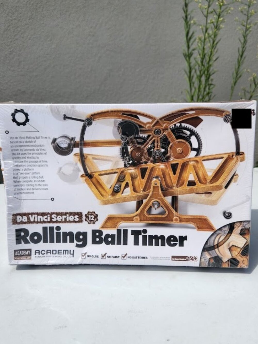 NEW Academy Da Vinci Series Rolling Ball Timer Model # 18174 Educational Science